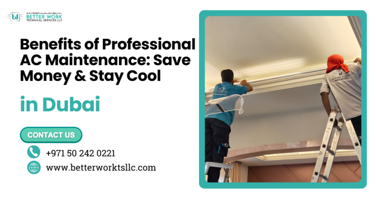 Benefits of Professional AC Maintenance Dubai: Save Money & Stay Cool